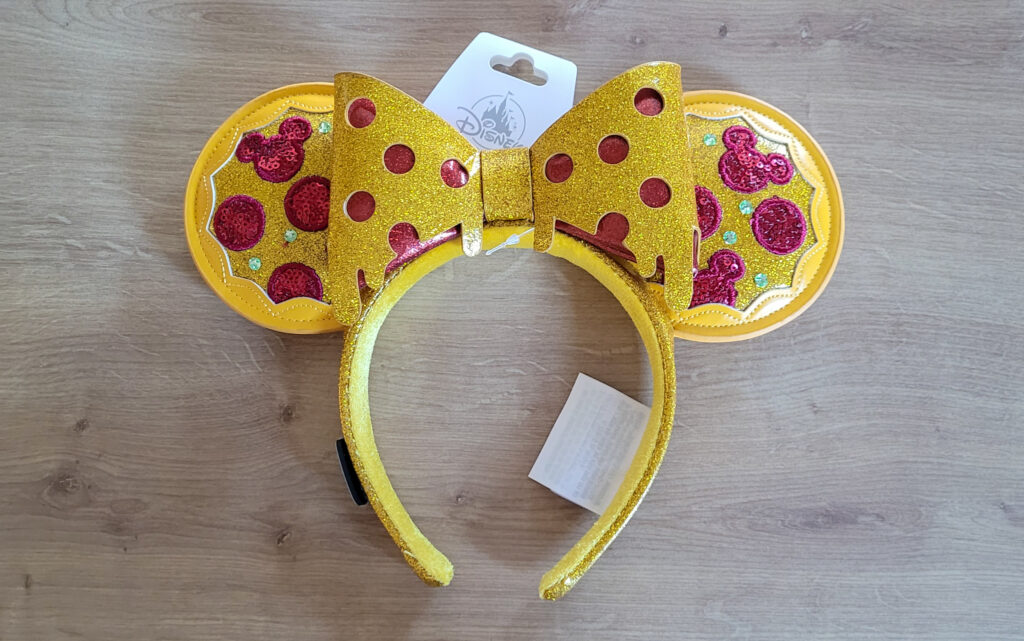 Disney-Ohren im Pizza-Design